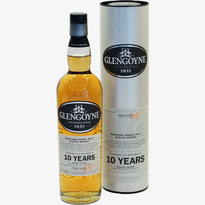 Glengoyne Whisky 10 Jahre Neuere Ausstattung
